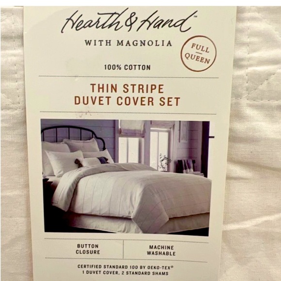 Hearth & Hand Bedding Hearth And Hand With Magnolia Duvet Cover Set Poshmark